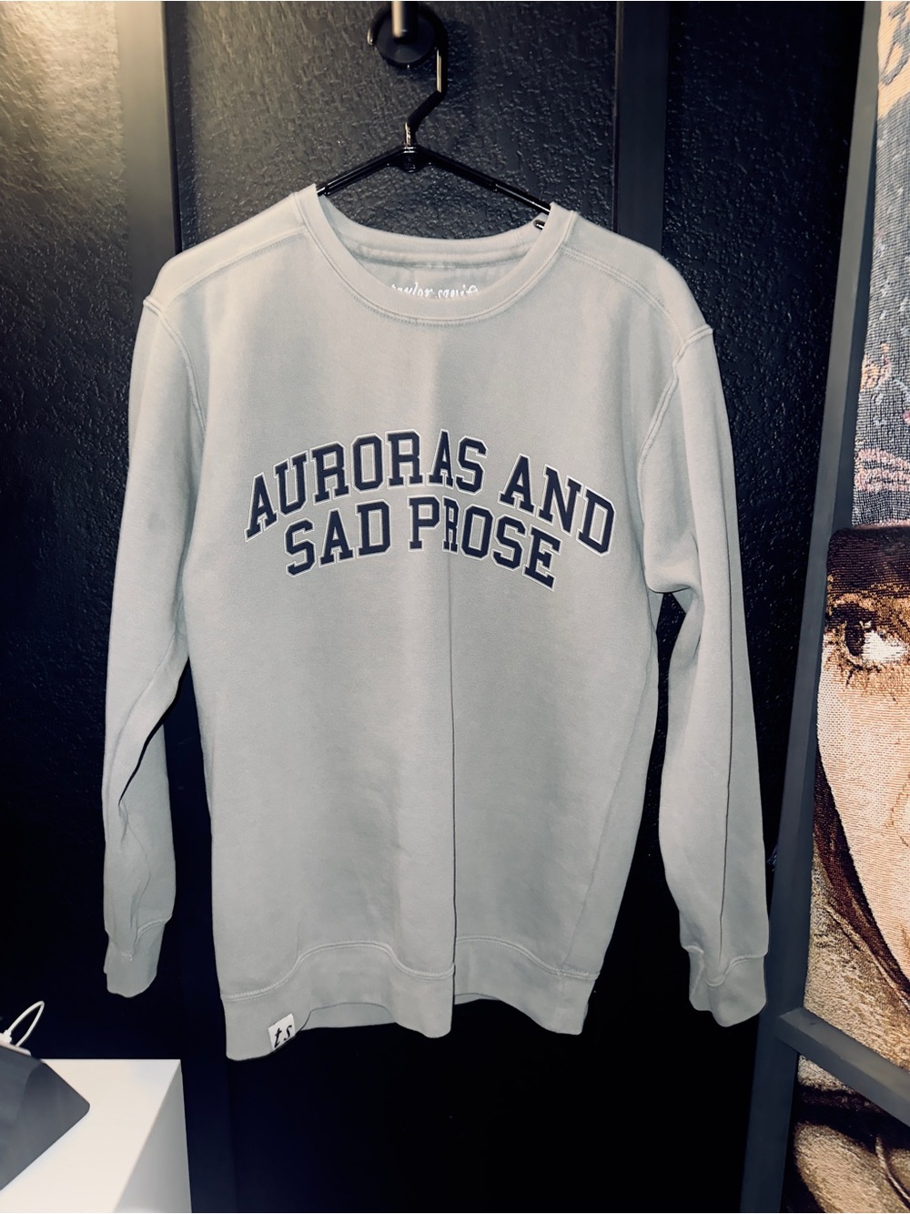 Taylor Swift "Auroras And Sad Prose" Crewneck Sweatshirt Small